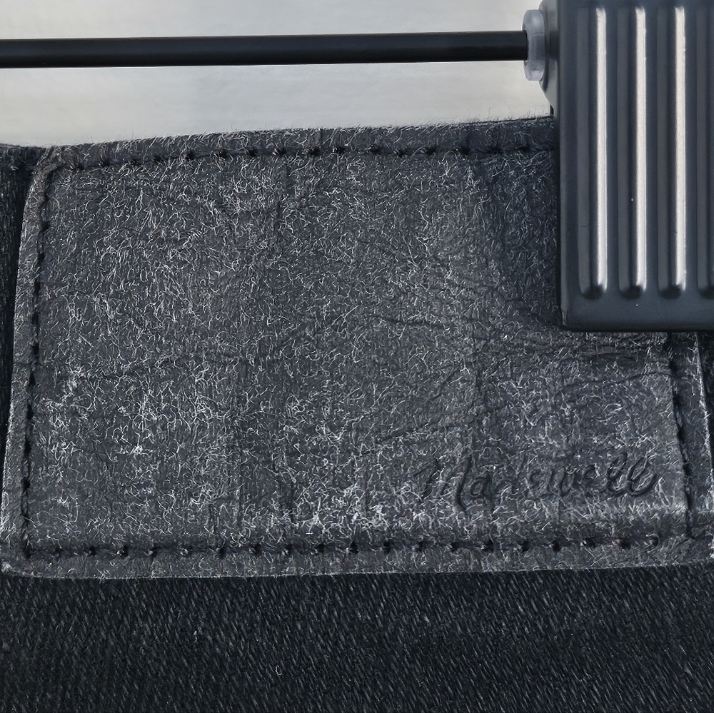 Madewell Mid Rise Kick Out Jeans 27 Black Cropped Bootcut Stretch Denim - Picture 8 of 14